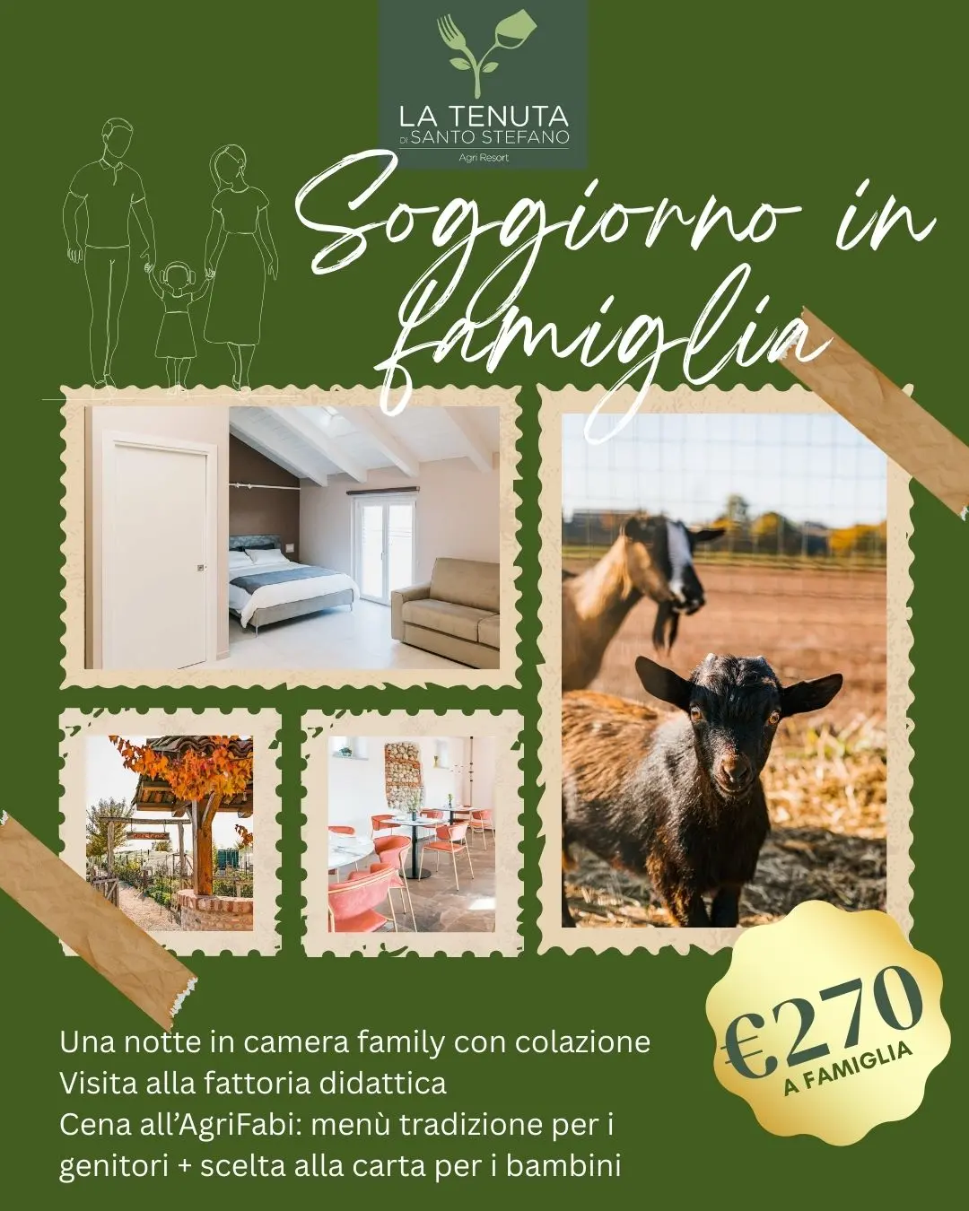 Cofanetto Soggiorno in famiglia